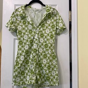 GREEN MOTEL PLAYSUIT